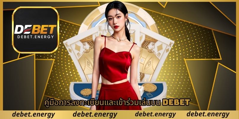 คู่มือการลงทะเบียนและเข้าร่วมเล่นบน Debet